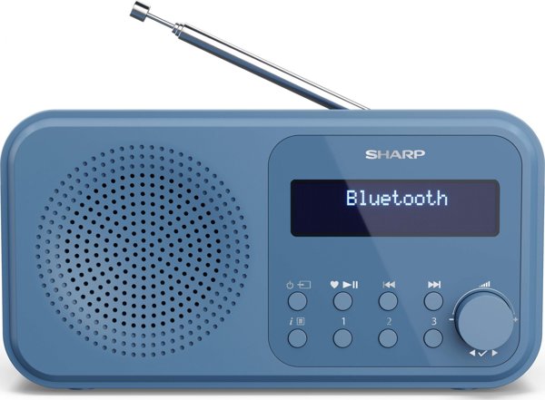 Sharp DR-P420(BL) Φορητό Ραδιόφωνο DAB+/FM, Λευκό