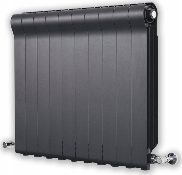 RADIATORI Αλουμινένιο καλοριφέρ Ottimo 500*10 γραφίτης (DWZ)