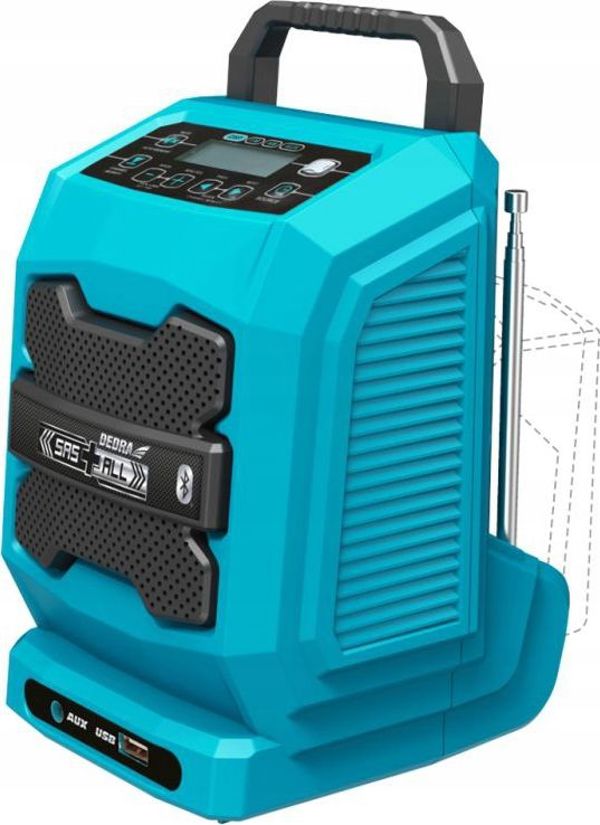 Dedra DED7005 Ραδιόφωνο Κατασκευής Bluetooth 18V - Συμβατό με Σύστημα DEDRA SAS+ALL