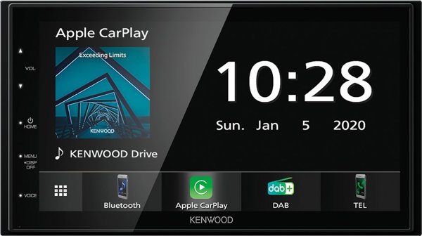 Kenwood DMX5020DABS Ραδιόφωνο Αυτοκινήτου 6.8" με Apple CarPlay, Android Auto, Bluetooth & Ψηφιακό Δέκτη DAB+