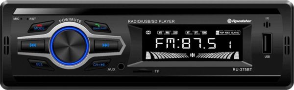 Ραδιόφωνο Αυτοκινήτου Roadstar RU-375 με Bluetooth και Μνήμη 18 Σταθμών