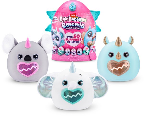 RAINBOCORNS Eggzania Fairy Mania S1 - Λούτρινο Έκπληξη