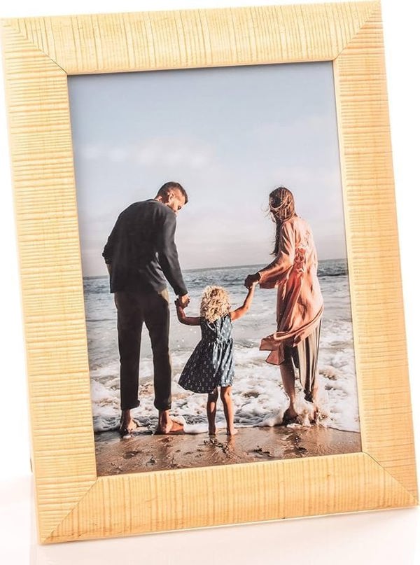 Κορνίζα Victoria Collection Κορνίζα φωτογραφιών Sand 15x21, φυσικό (VI2453)