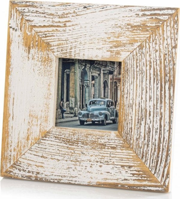 Κορνίζα Bad Disain Κορνίζα φωτογραφιών Bad Disain 10x10 7cm, λευκό