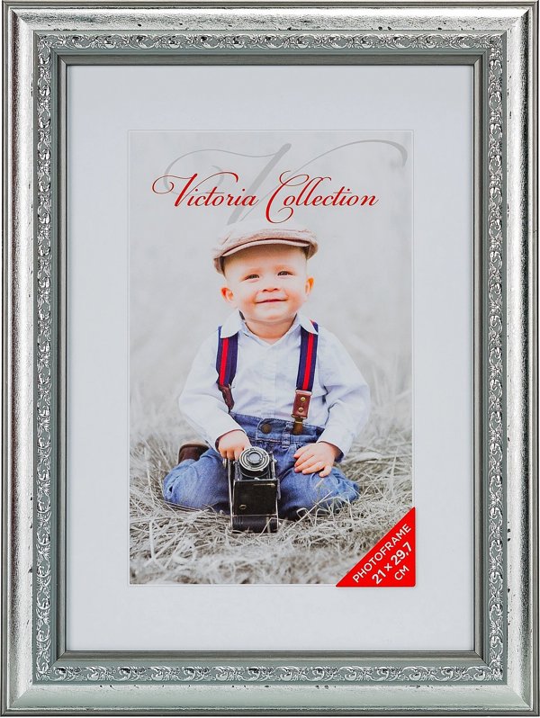 Κορνίζα Victoria Collection Photo frame Seoul 21x29,7, ασημί (1303331)