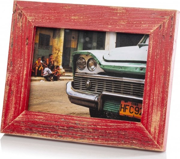 Κορνίζα Victoria Collection Photo frame Bad Disain 13x18 3,5cm, κόκκινο