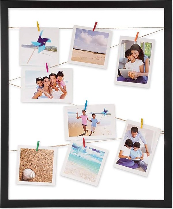 Κορνίζα Victoria Collection Photo frame Milano 40x50 Polaroid, μαύρο
