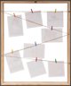 Κορνίζα Victoria Collection Photo frame Milano 40x50 Polaroid, μαύρο
