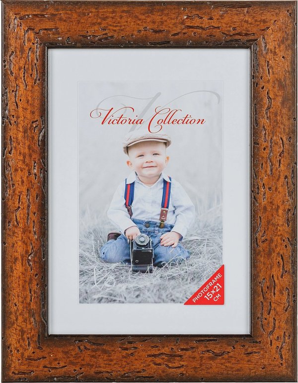 Κορνίζα Victoria Collection Photo frame Malta 15x21, καφέ (VF2526)