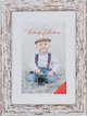Κορνίζα Victoria Collection για φωτογραφίες Malta 21x29.7, λευκή (VF2527)