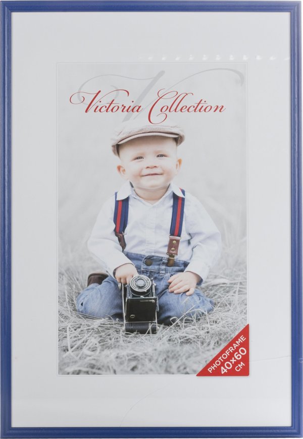 Κορνίζα Victoria Collection Κορνίζα φωτογραφιών Memory 40x60, μπλε