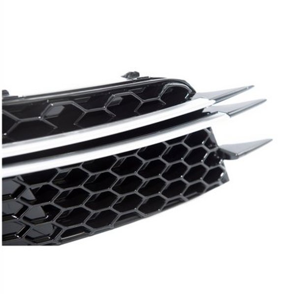 MTuning Πλαίσιο Προβολέων για Audi A6 C7 Chrome Black
