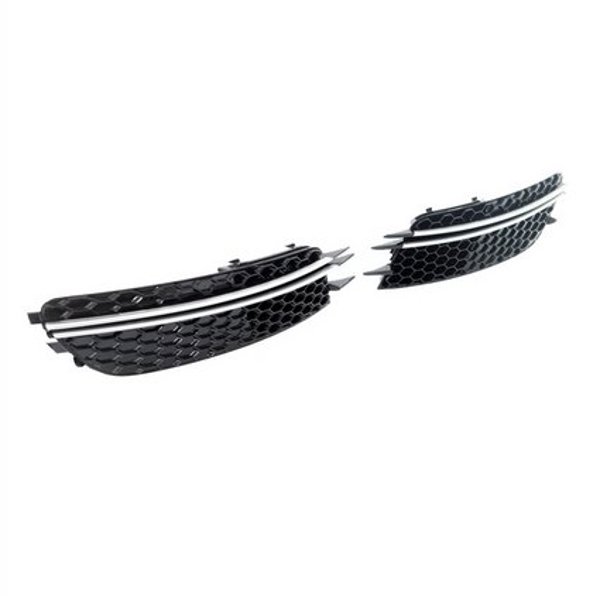 MTuning Πλαίσιο Προβολέων για Audi A6 C7 Chrome Black
