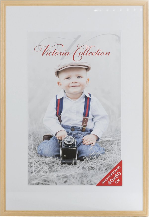 Κορνίζα Victoria Collection Κορνίζα φωτογραφιών Memory 40x60, φυσικό