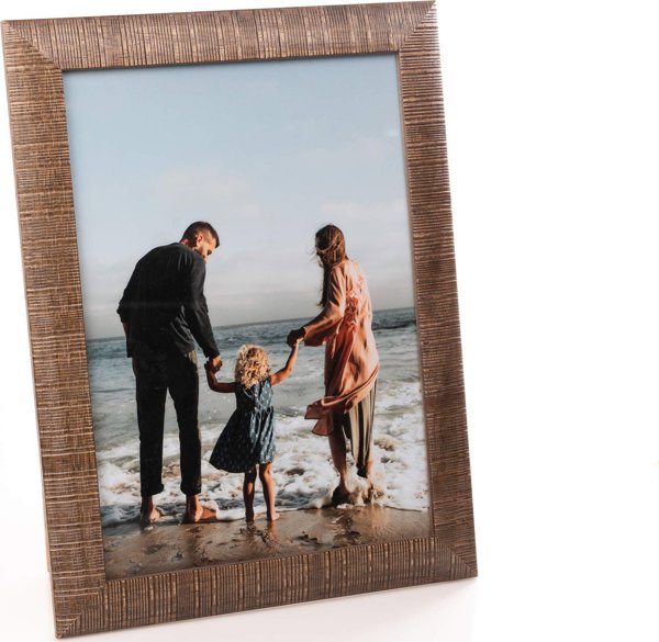 Κορνίζα Victoria Collection για φωτογραφίες Sand 21x29,7, σκούρο καφέ (VI2452)
