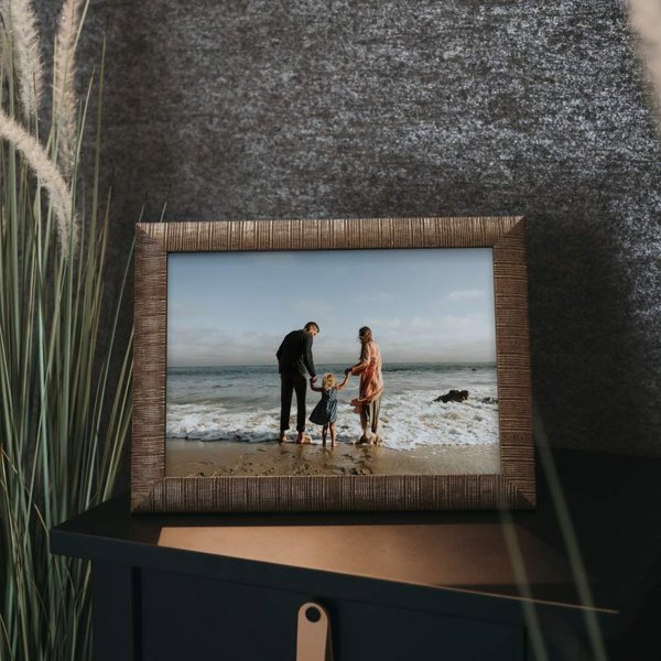 Κορνίζα Victoria Collection για φωτογραφίες Sand 21x29,7, σκούρο καφέ (VI2452)