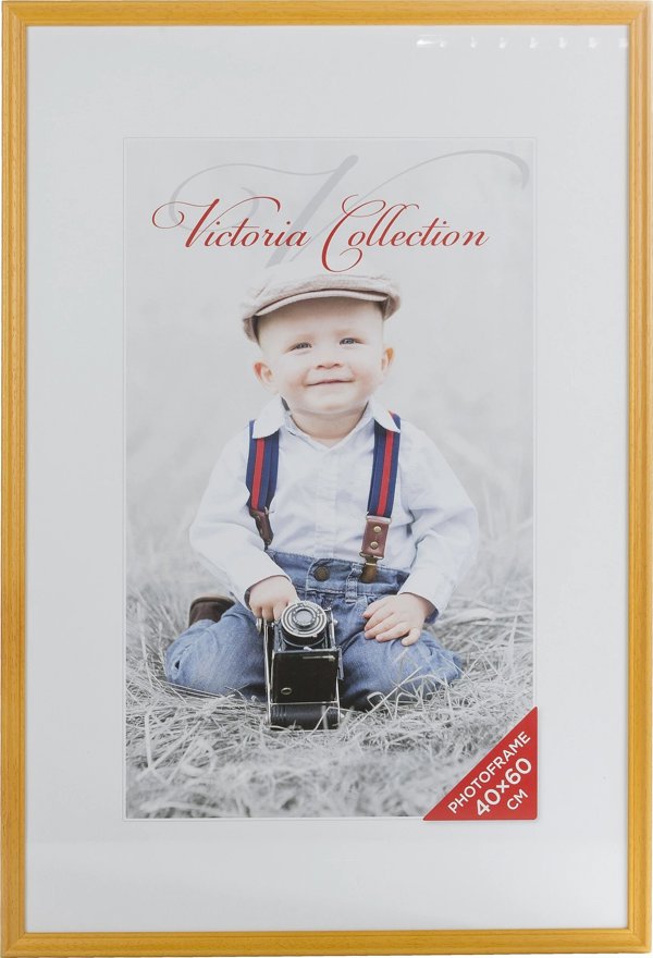 Κορνίζα Victoria Collection Κορνίζα φωτογραφιών Memory 40x60, κίτρινο