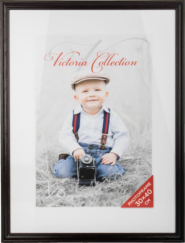 Κορνίζα Victoria Collection Memory 30x40, μαύρο