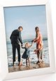 Κορνίζα Victoria Collection για φωτογραφίες Sand 21x29,7, λευκό (VI2451)
