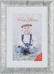 Κορνίζα Victoria Collection Κορνίζα φωτογραφιών Sand 21x29,7, ασημί (VI2456)
