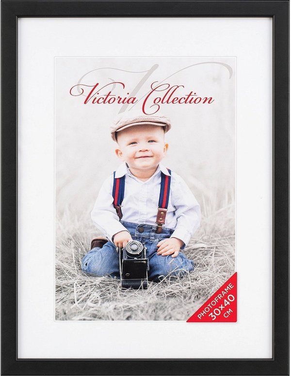 Κορνίζα Victoria Collection Natura 30x40, μαύρη (VI2533)