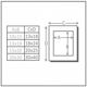 Σκελετός Deknudt 20x25, ξύλινος, μαύρος (S66KF2 P1 20X25) 818337 5412065541131