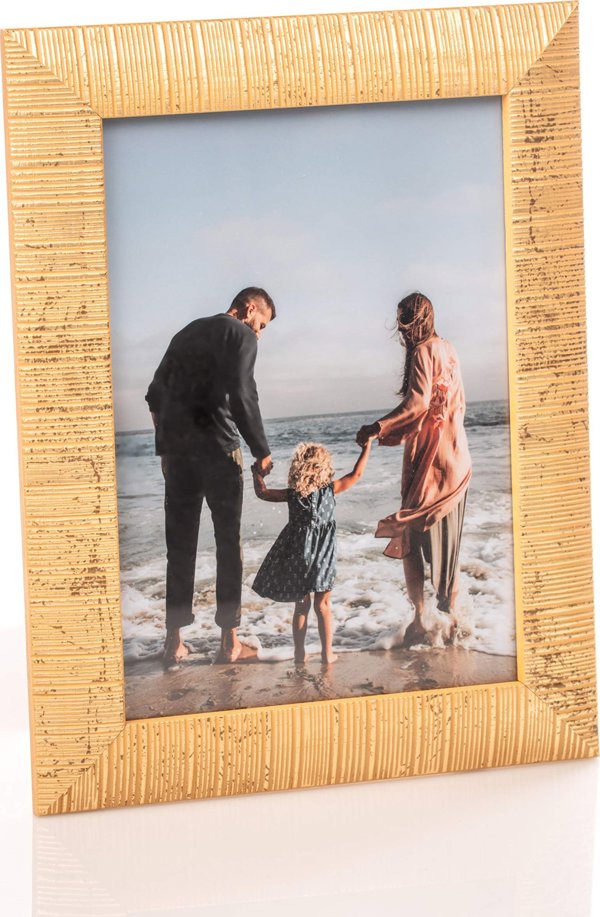 Κορνίζα Victoria Collection για φωτογραφίες Sand 15x21, χρυσή (VI2455)