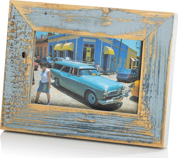 Κορνίζα Bad Disain Photo frame Bad Disain 10x15 3,5cm, μπλε
