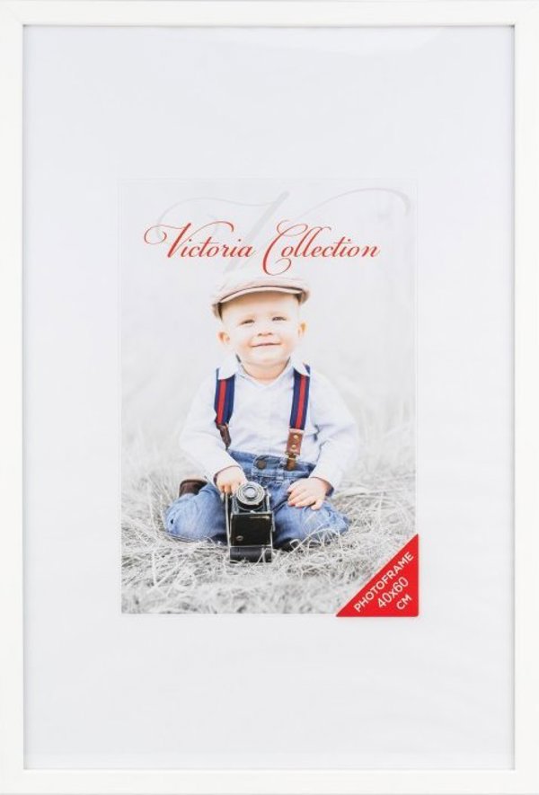Κορνίζα Victoria Collection Natura 40x60, λευκή (VI2539)