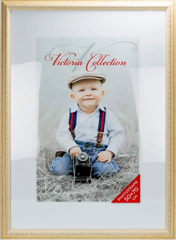 Κορνίζα Victoria Collection για φωτογραφίες Seoul 50x70, μπεζ