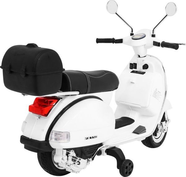 Ramiz Σκούτερ Vespa λευκό