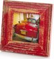 Κορνίζα Victoria Collection Photo frame Bad Disain 10x10 3,5cm, κόκκινο