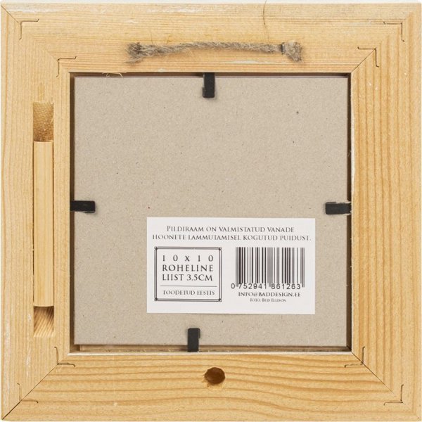 Κορνίζα Victoria Collection Photo frame Bad Disain 10x10 3,5cm, κόκκινο