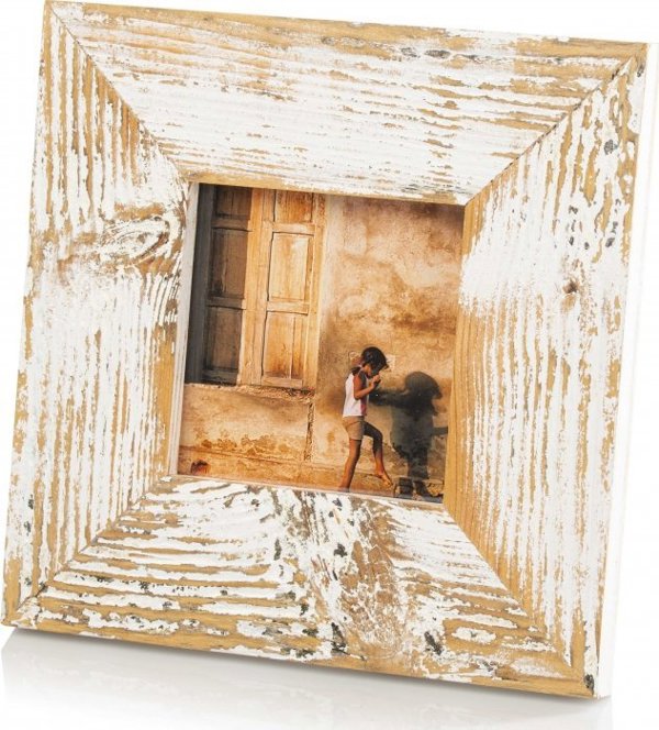 Κορνίζα Bad Disain Photo frame Bad Disain 10x10 5cm, λευκό