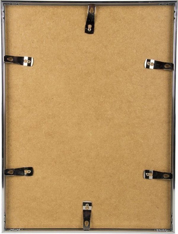 Κορνίζα Victoria Collection Κορνίζα φωτογραφιών Αλουμίνιο 30x40cm, ασημί