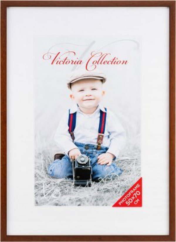 Κορνίζα Victoria Collection Cubo 50x70, καφέ (VF2277)