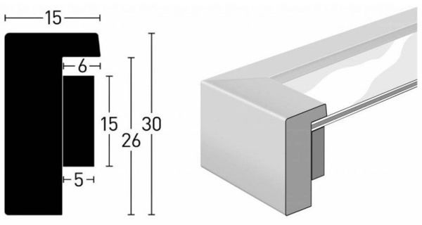 Κορνίζα Nielsen Design nielsen aura 18x24cm (1134000)