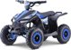 Ramiz Quad Highper με μπαταρία Μπλε 35km/h + Κινητήρας χωρίς ψήκτρες 1000W + Φουσκωτοί τροχοί + Ρύθμιση καθίσματος