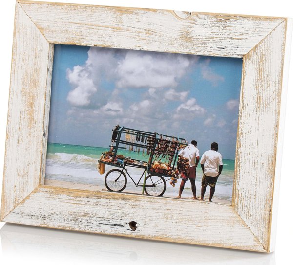 Κορνίζα Bad Disain Photo frame Bad Disain 13x18 3,5cm, λευκό