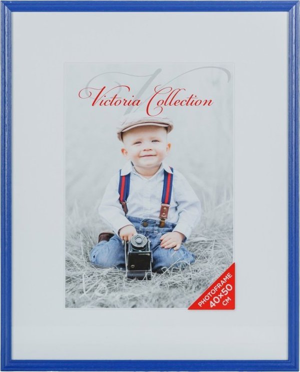 Κορνίζα Victoria Collection Κορνίζα φωτογραφιών Memory 40x50cm, μπλε