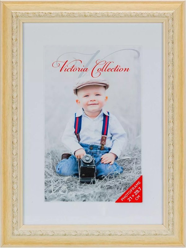 Κορνίζα Victoria Collection για φωτογραφίες Σεούλ 21x29.7, μπεζ
