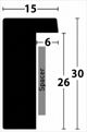 Κορνίζα Nielsen Design Aura 20x20 (1115002)
