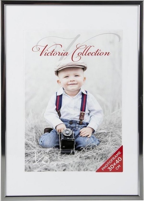 <span>Κορνίζα Victoria Collection για φωτογραφίες Αλουμινίου 30x40, γκρι</span>