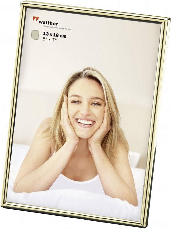 Κορνίζα Walther Antonia 13x18 χρυσό (BF318G)
