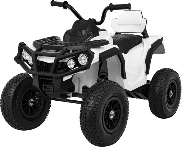 Ramiz Όχημα Quad ATV Φουσκωτοί Τροχοί Λευκό