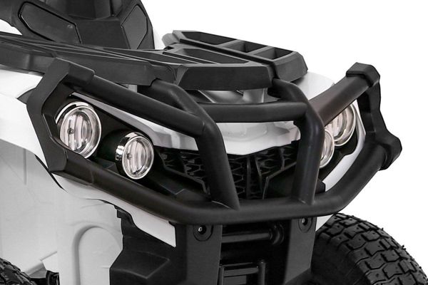 Ramiz Όχημα Quad ATV Φουσκωτοί Τροχοί Λευκό