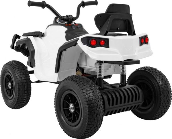 Ramiz Όχημα Quad ATV Φουσκωτοί Τροχοί Λευκό