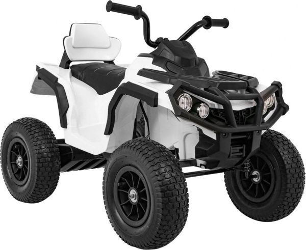 Ramiz Όχημα Quad ATV Φουσκωτοί Τροχοί Λευκό