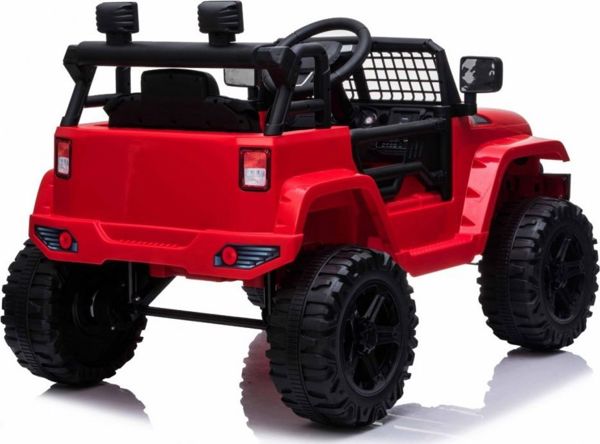 Ramiz Όχημα Jeep Σκοτεινή Νύχτα Κόκκινο