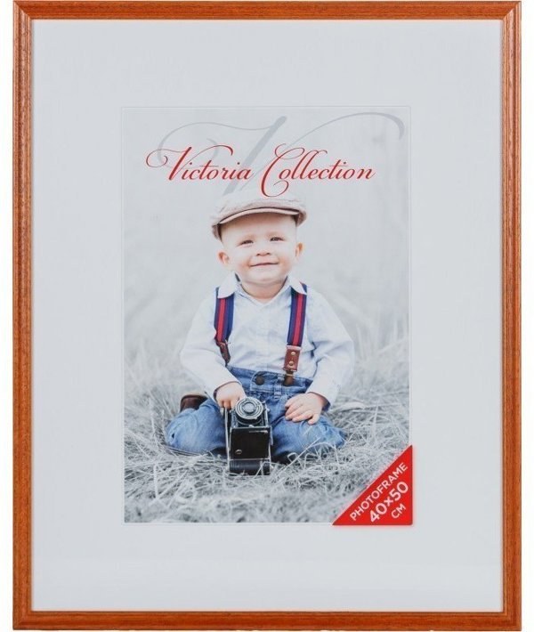 Κορνίζα Victoria Collection Κορνίζα φωτογραφιών Memory 40x50cm, καφέ